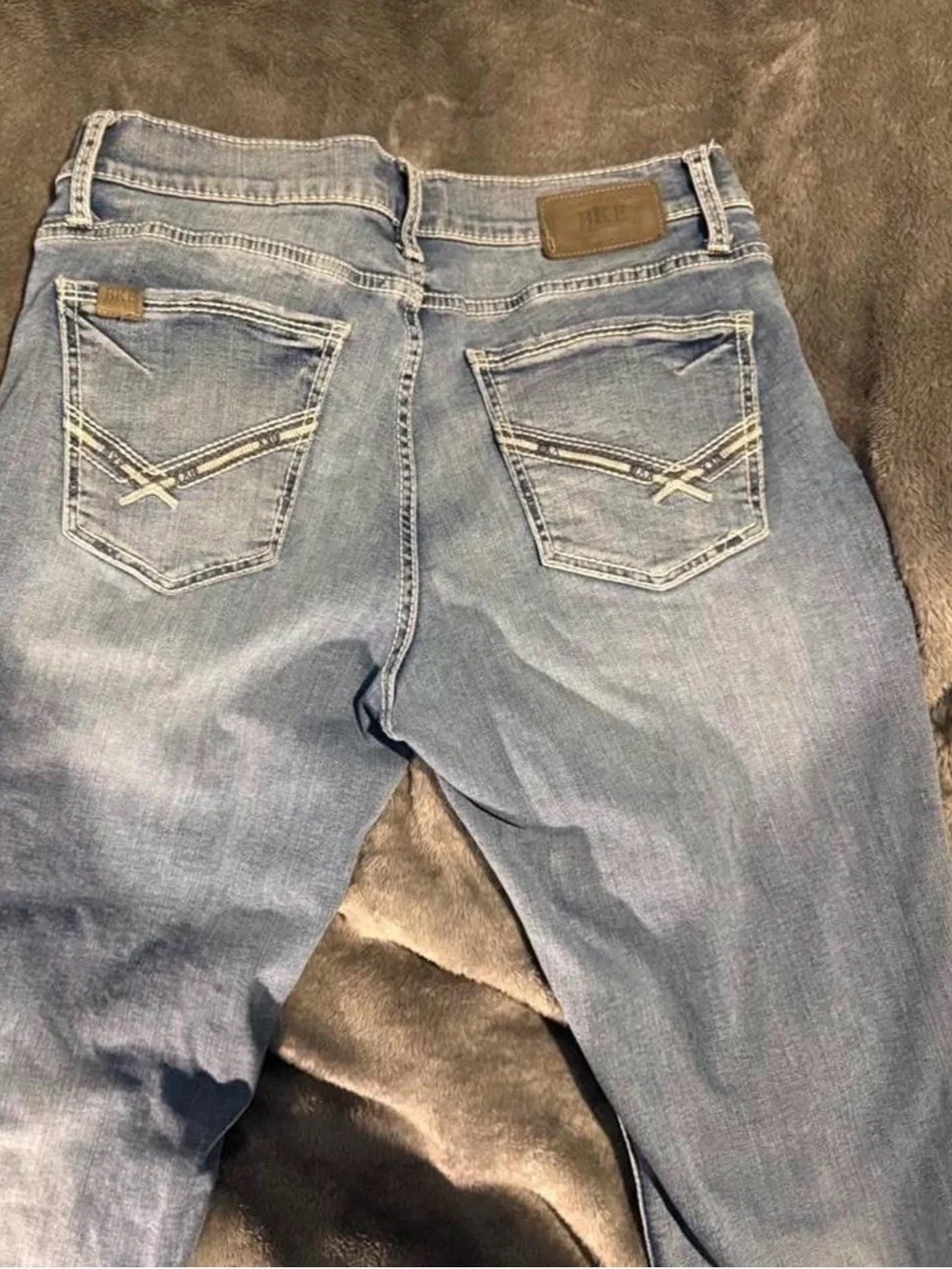 BKE Light Wash Jeans - Pale Blue